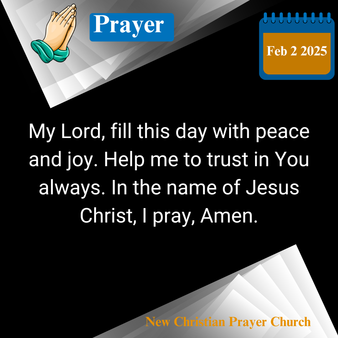 Today’s Prayer – February 2