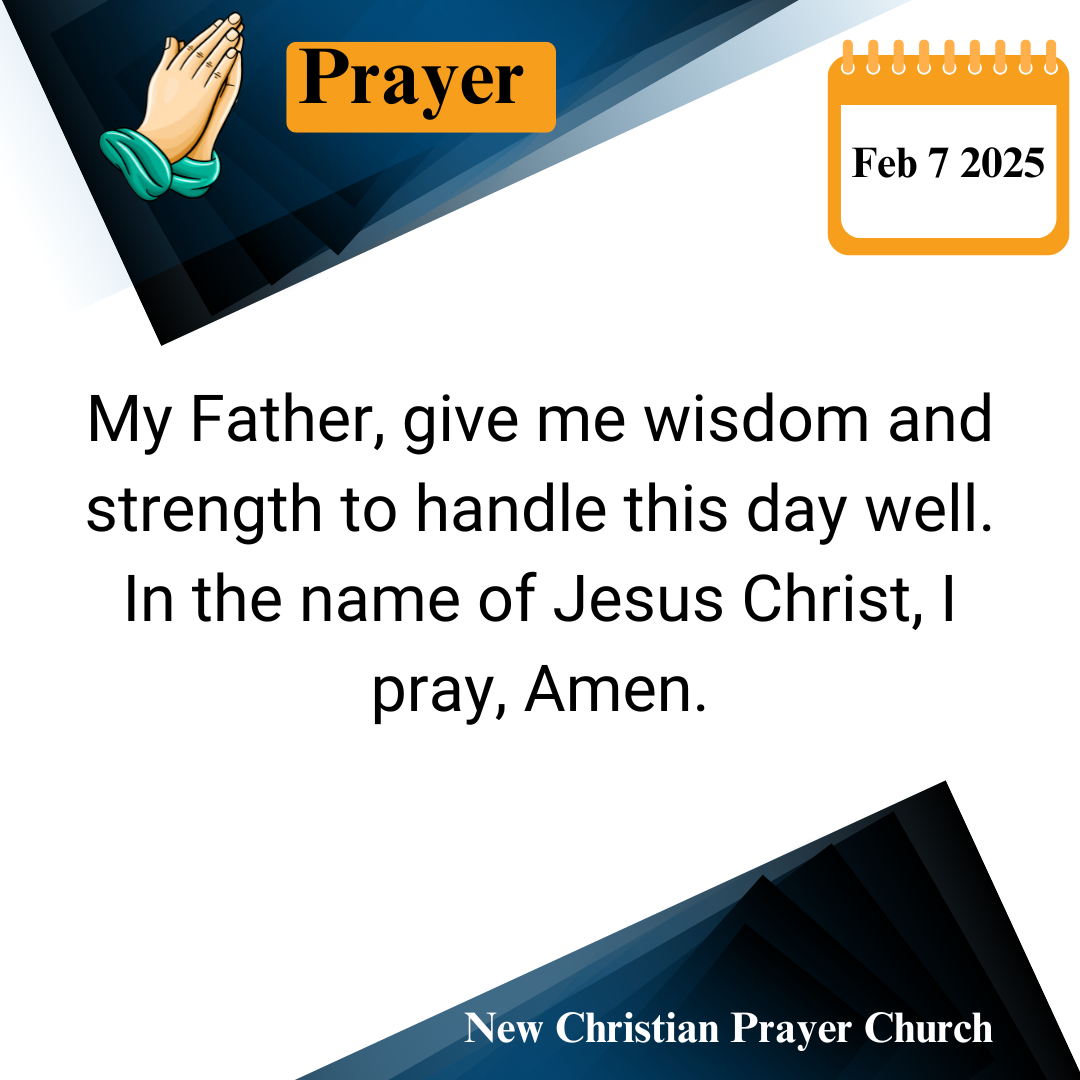 Today’s Prayer – February 7