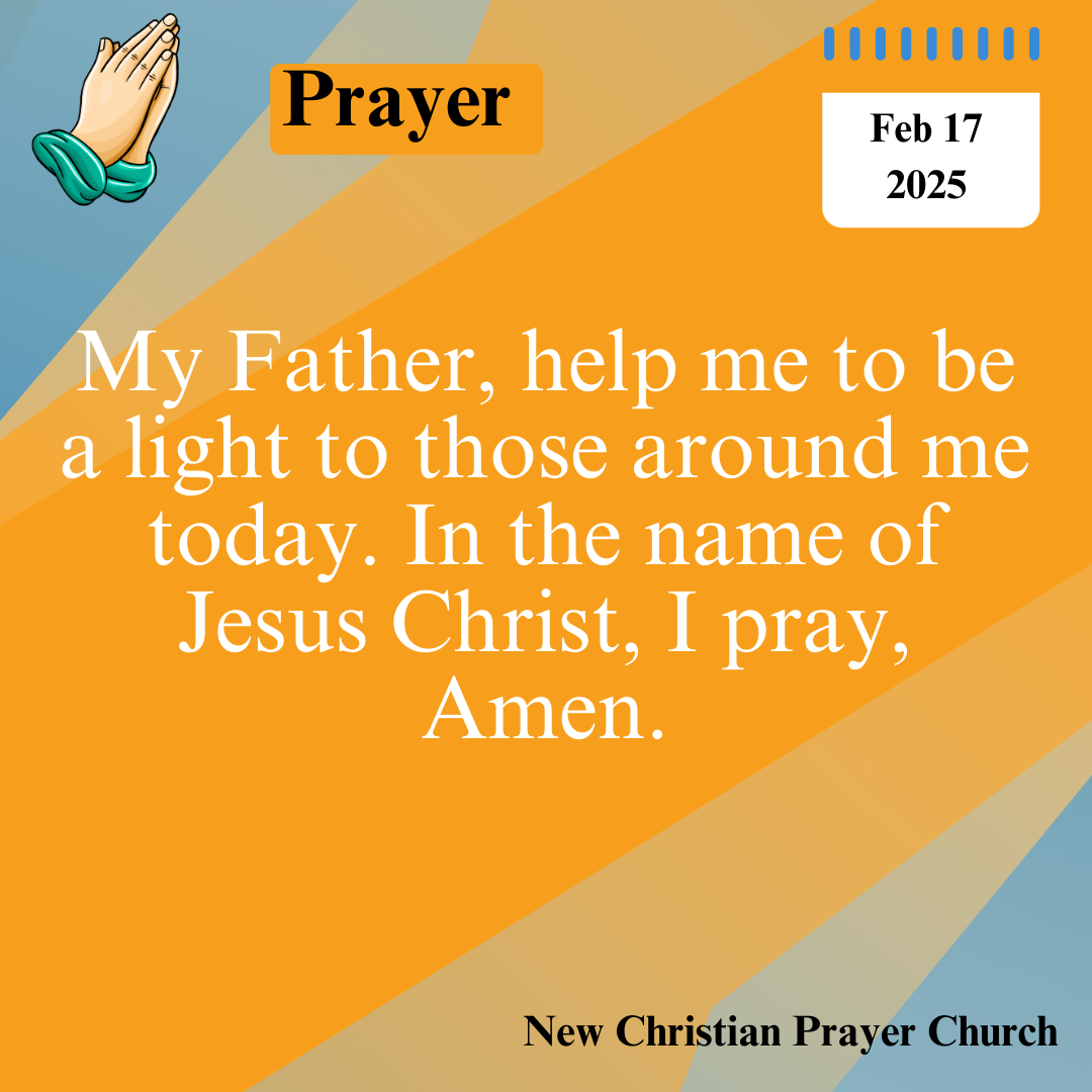 Today’s Prayer – February 17