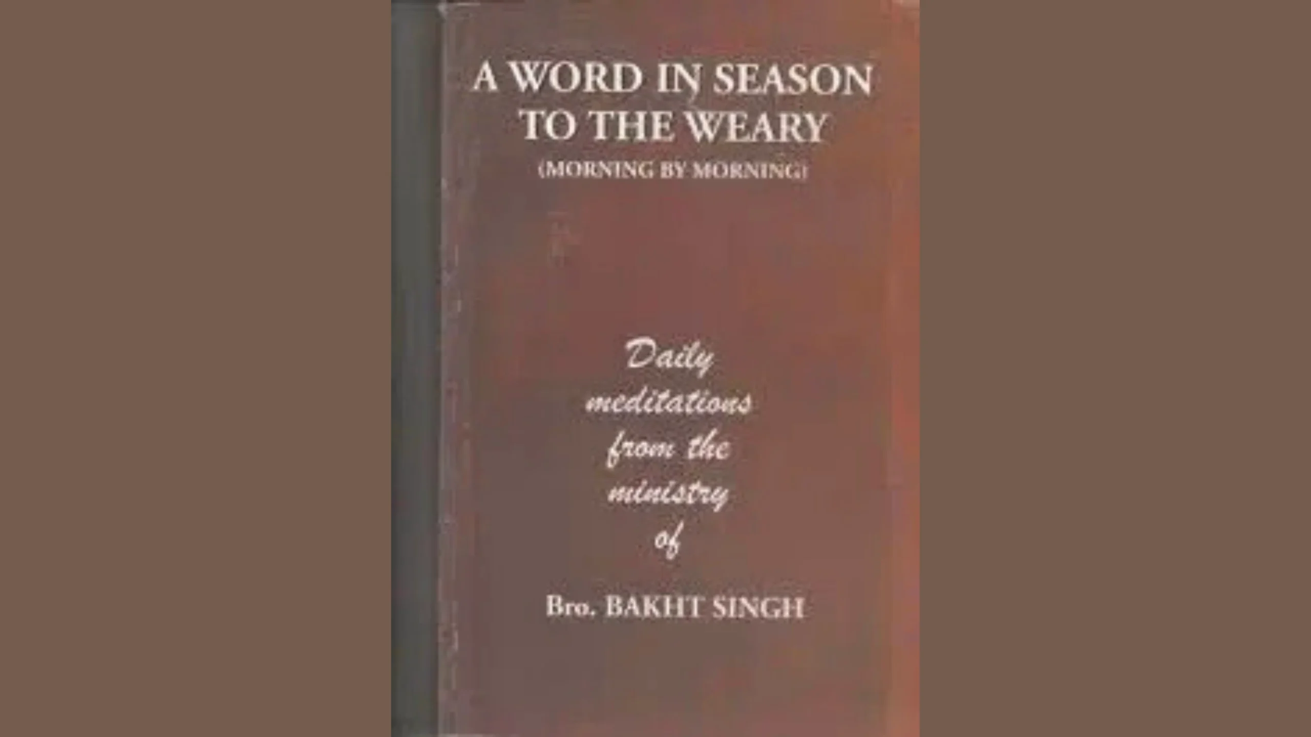 Bakht Singh