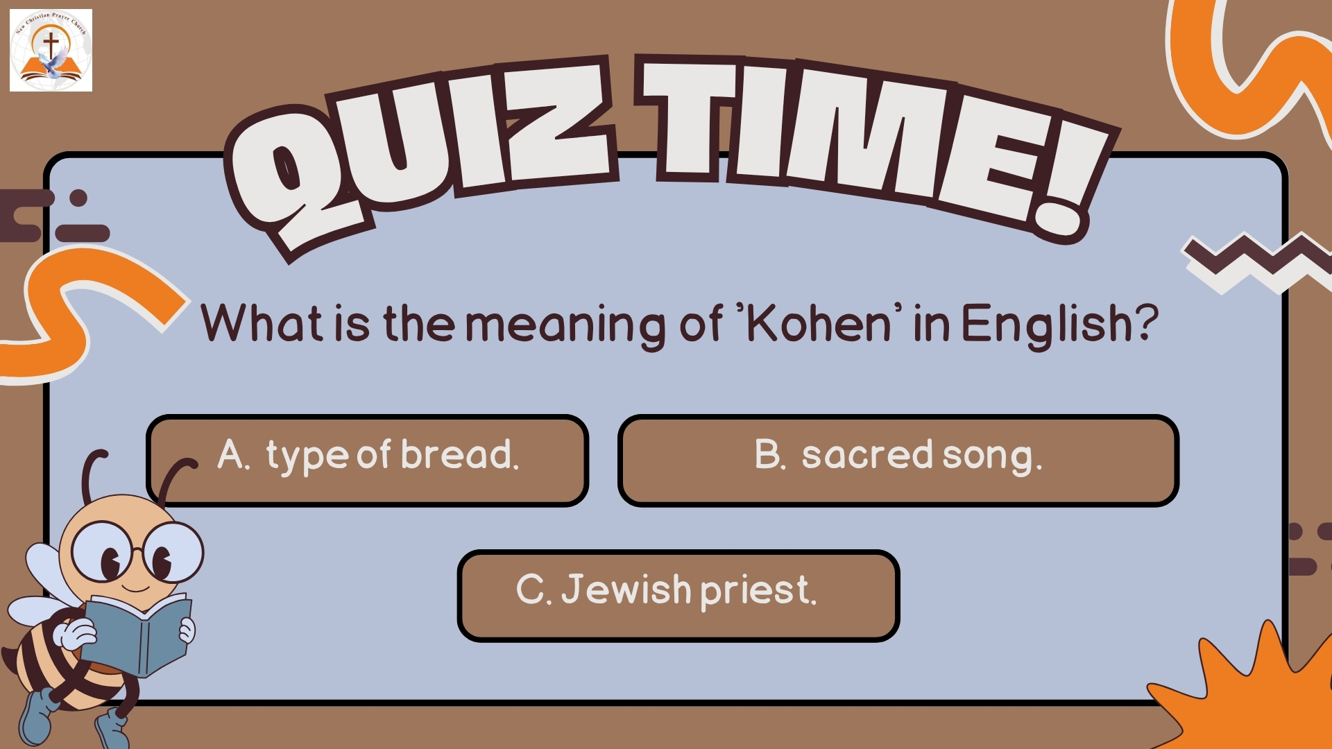 Bible quiz